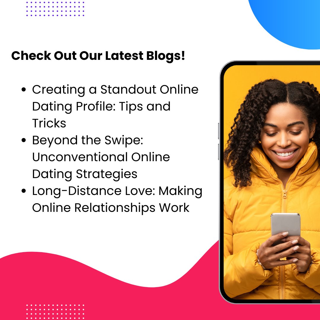 Singles_Connekt's tweet image. Hey everyone! Just wanted to share some exciting news - we have some amazing new blog posts up on our website!
Visit our website blog page singlesconnect.ca/blogs/blog and read our latest 3 blogs.

#UltimateDating #LoveRedefined #Matchmaking #OnlineDating #SpeedDat