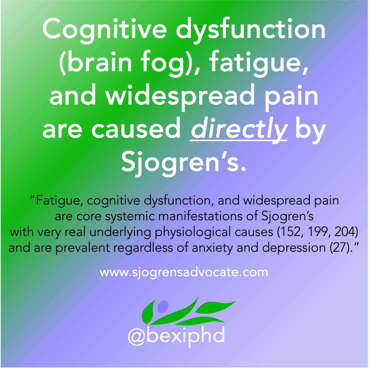 April is Sjogren's (SHOW-grins) awareness month.  There are lots of myths about Sjogren's in the medical community & public that are barriers to diagnosis & care.

Please help me advocate for Sjogren's by interacting with, commenting on, & sharing my posts.

#ThisIsSjögrens