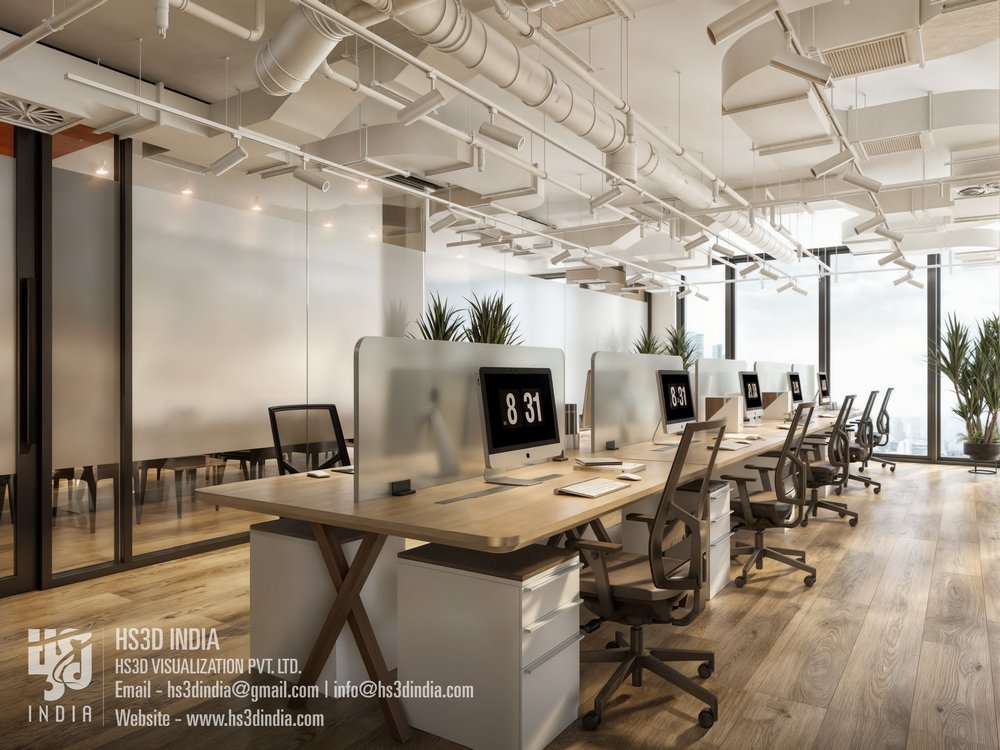 #HS3DINDIA #Commercialinteriors #Officeinteriors #3DRendering #Interiordesign #Commercialspaces #Officeinspo #Renderedoffice #3Dinteriors #Workspacegoals #Officedecor #CommercialRender #Modernoffice #Officevisuals #Interiorrendering #TeamHS3D