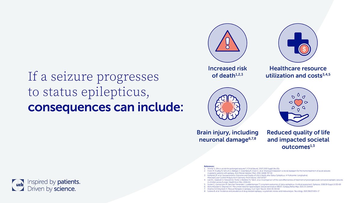 Advancing #epilepsy care: this month we are thrilled to share our latest #epilepsy research at both London-Innsbruck Colloquium & #AAN2024. Read more about the work we are doing to understand how we better tackle prolonged seizures and seizure emergencies here:…