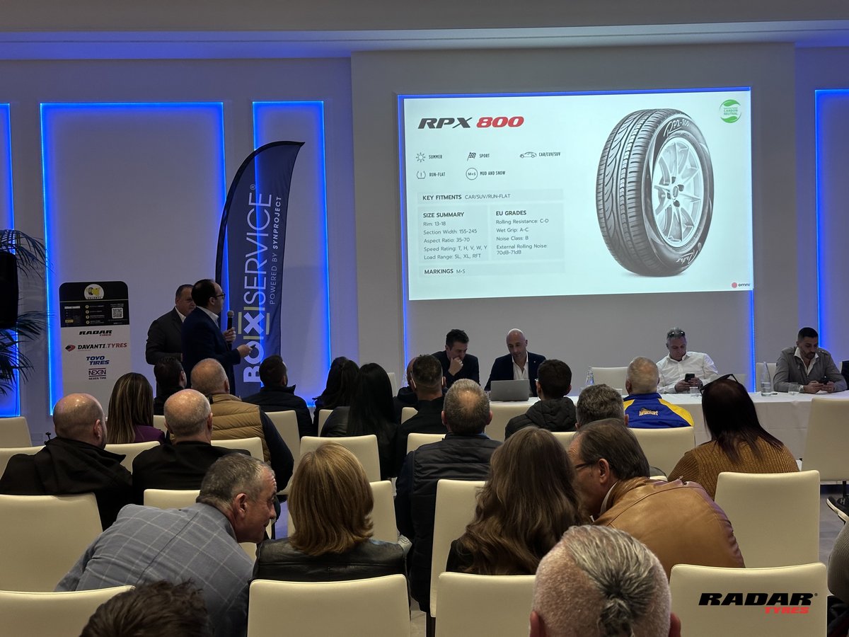 RadarTires's tweet photo. Radar Tyres engaged over 85 dealers in a meet held in Sicily, Italy. We are bolstering our ties with our dealers and helping them make more profit with our premium products at affordable prices.
.
.
#PremiumCollection #AccessiblePremium #RadarTyres #RadarTires https://t.co/UxrnFiid4N