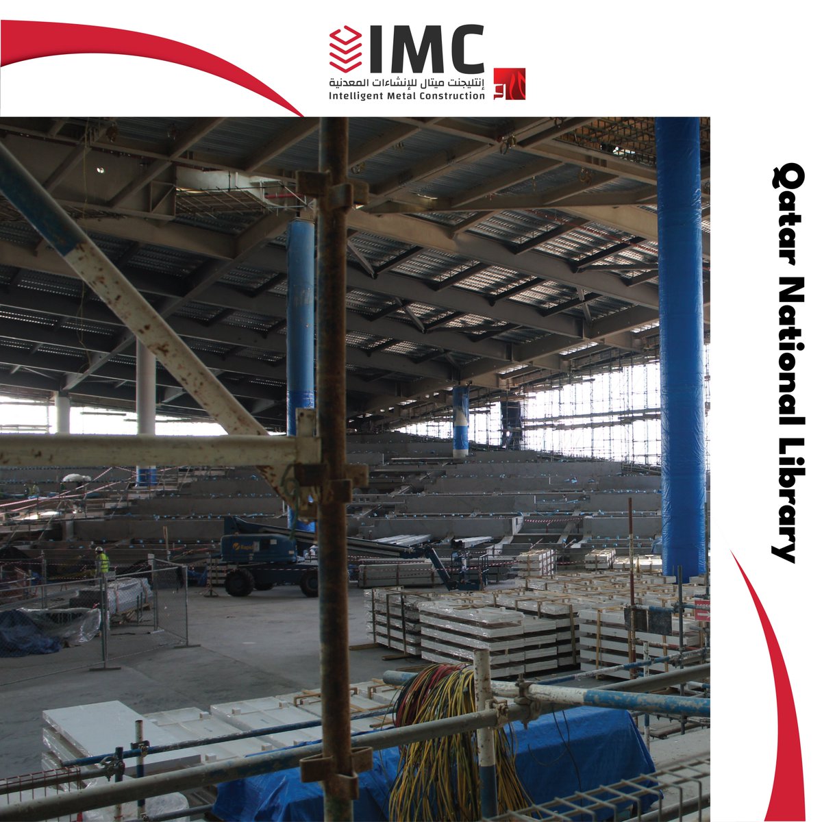 imcgulf's tweet photo. Steel is our canvas, and Qatar's landscape is our masterpiece. Join us in shaping the future. #SteelMasterpiece #QatarArchitecture #Qatar #IMC #IMCGulf Visit https://t.co/W3NAMfLuJ3 for more. | IMC in cobranding and operations agreement with GSE https://t.co/MnXpbfDycR