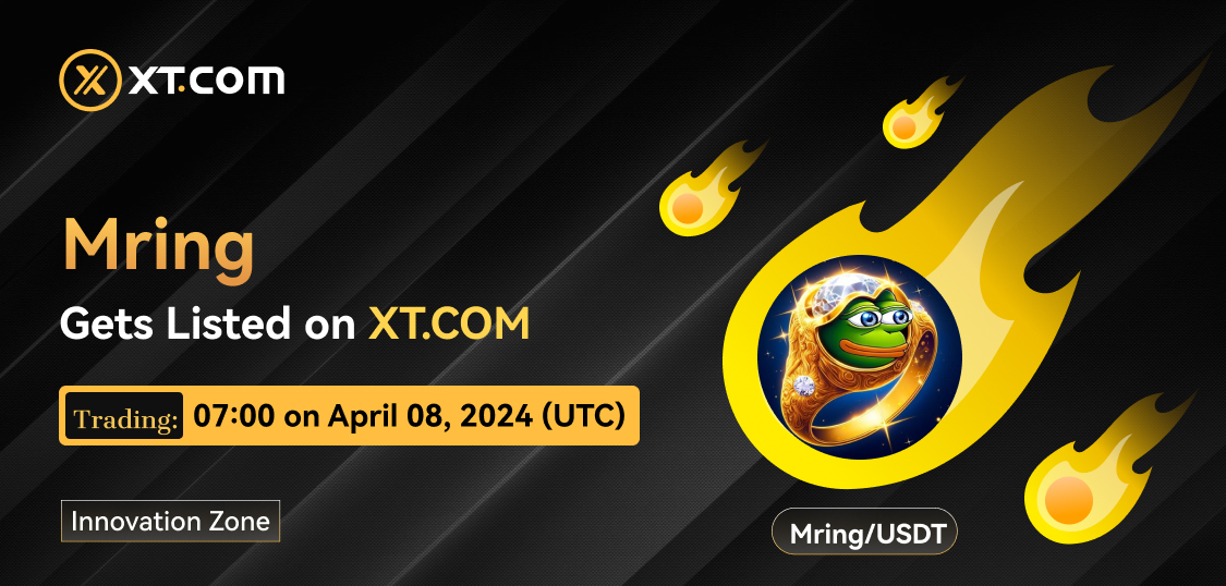 🚀 XT.COM will list #Mring (MagicRing) . 🚀 #XT #XTListing @pepemagicring ✅ Deposit: 07:00 on April 08, 2024 (UTC) ✅ Trading: 07:00 on April 08, 2024 (UTC) ✅ Withdrawal: 07:00 on April 09, 2024 (UTC) 𝘋𝘌𝘛𝘈𝘐𝘓𝘚 ⤵️ xtsupport.zendesk.com/hc/en-us/artic…
