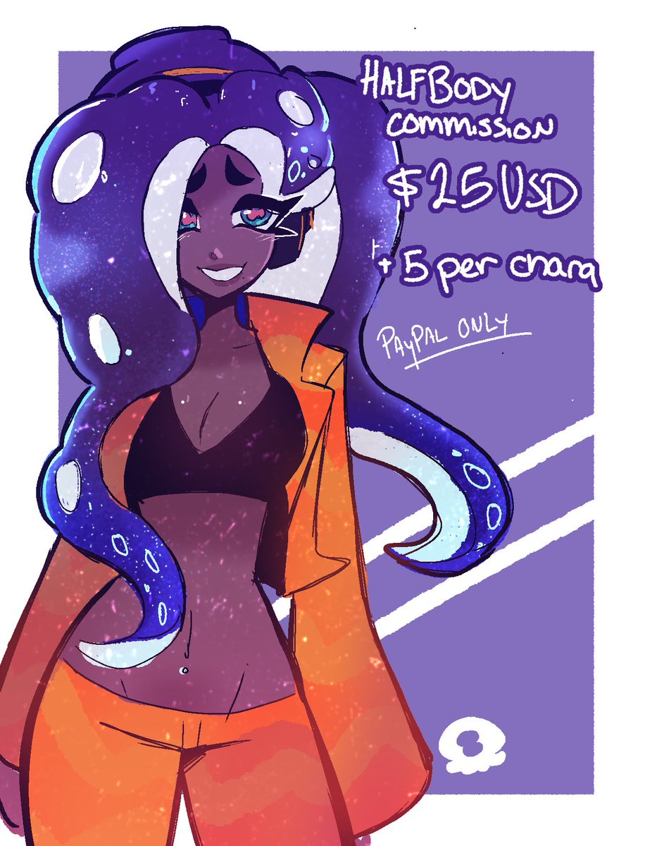 and another option!! (i am so back lmao)

paypal only 

$25 USD +5 to add a chara !!