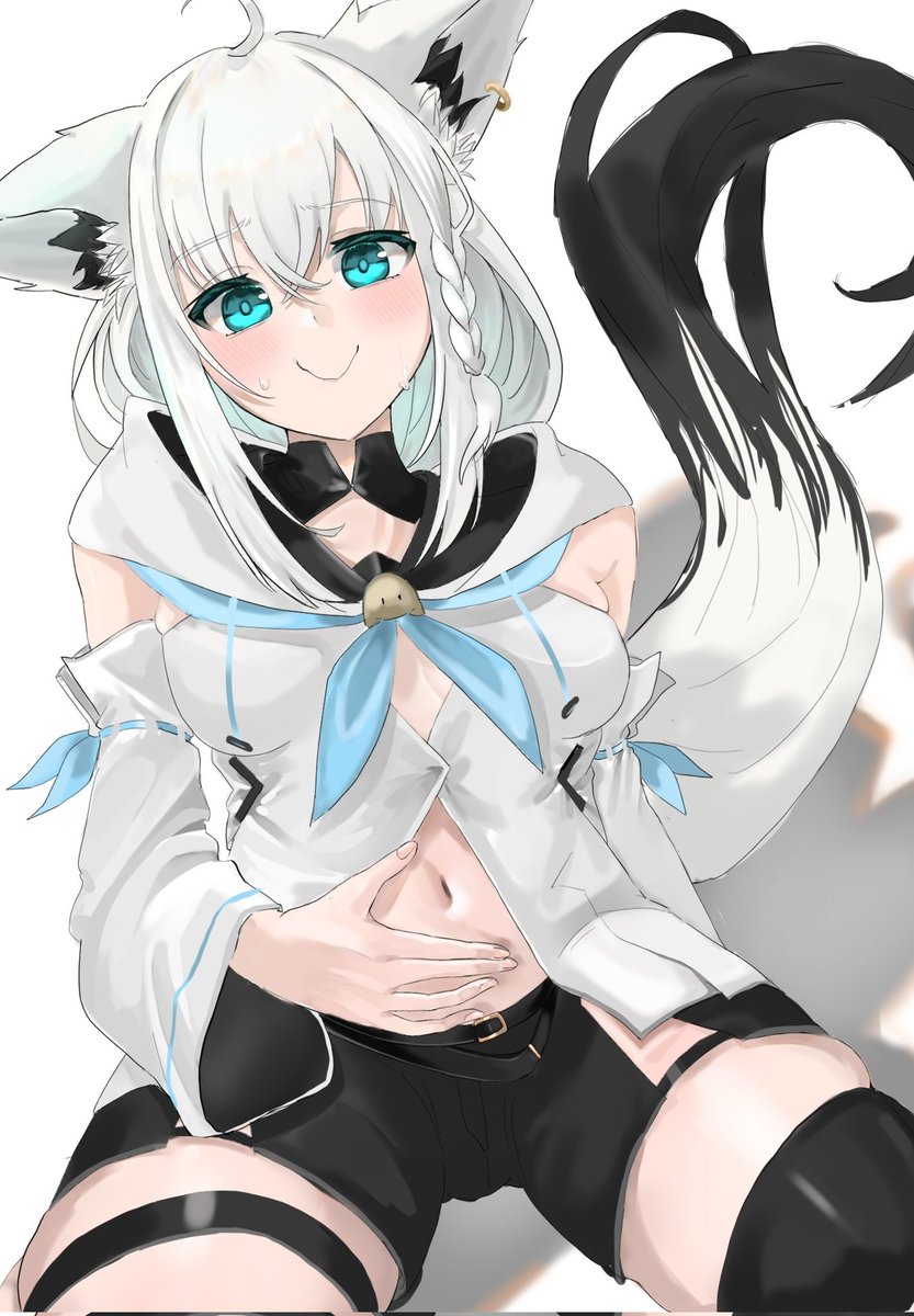 fujine_412's tweet photo. おへそを見せてくれる🦊

#絵フブキ https://t.co/ncRLzOnl8c