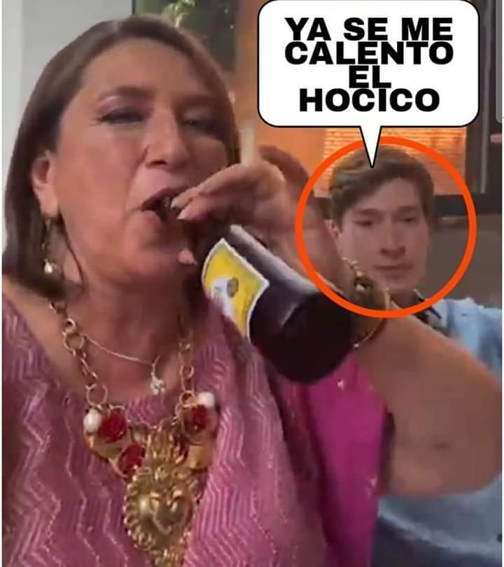 Pregunta desde Polanco para Xóchitl: '- Candidata Xochitl, de llegar a la presidencia habrá castigo para los juniors que ofenden cadeneros, llaman gatos y andan pedísimos echando bronca, a los empleados de antros?” _______ Via: @Chescan4 #aesh