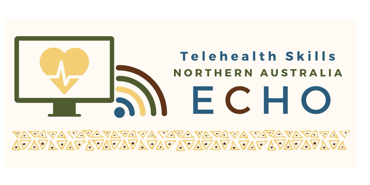 Telehealth Skills ECHO 📅 Thursday, 11 April ⏲ 1-2pm Qld | 12.30-1.30pm NT | 11am-12pm WA 🙋‍♂️ Presenter: Liam Caffery @UQ_COH 🔊 Topic: Models of telehealth - beyond video conference 💻 bit.ly/3wVAq8l 💚 Free, online sessions for #NorthernAustralia #health workers
