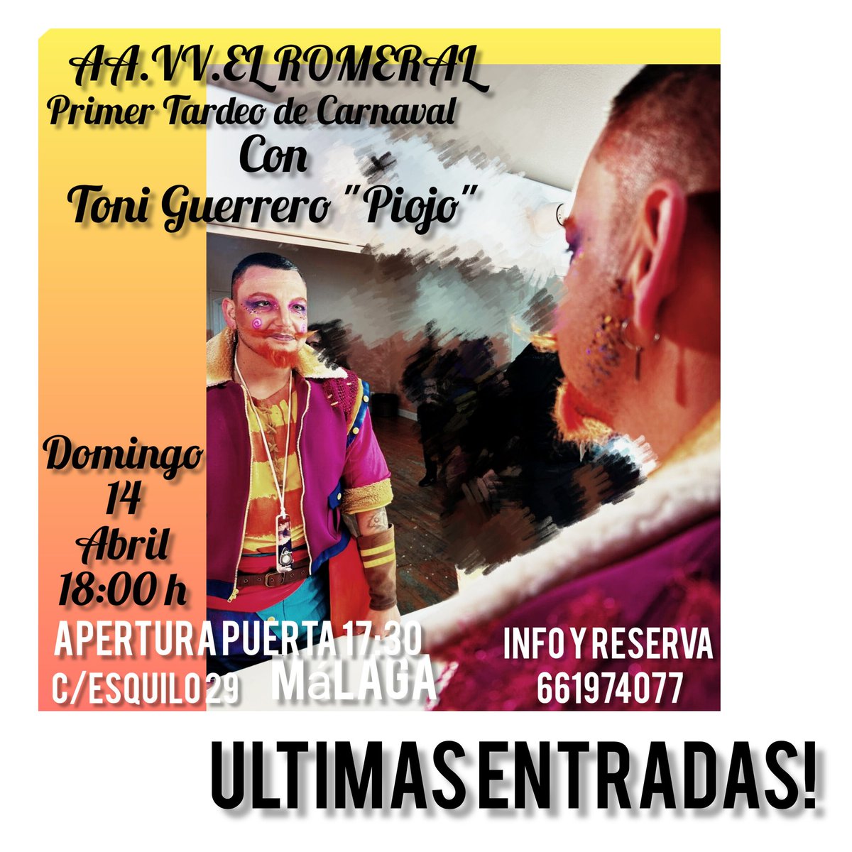 Ahora sí que sí! Ultimas no! Ultimísimas!!! No diréis que no avisé! Si queréis vivir un bastinazo de <a href="/Tardeo/">SUSY</a> de Carnaval...correeee!!!