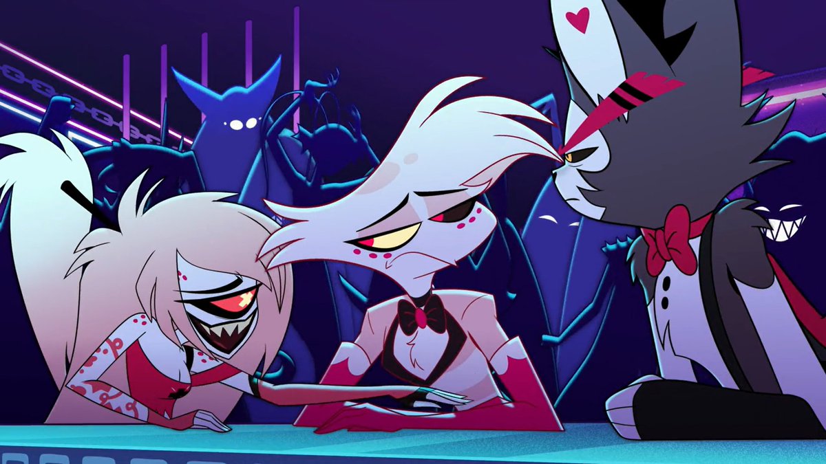 How Husk and Cherri Bomb serve as the angel and devil on Angel Dust's shoulders... #HazbinHotel
#HazbinHotelAngelDust #HazbinHotelCherriBomb #huskerdust #HuskDust #angeldusthazbinhotel #angeldust #HazbinHotelHusk #cherribomb
[THREAD] 🧵