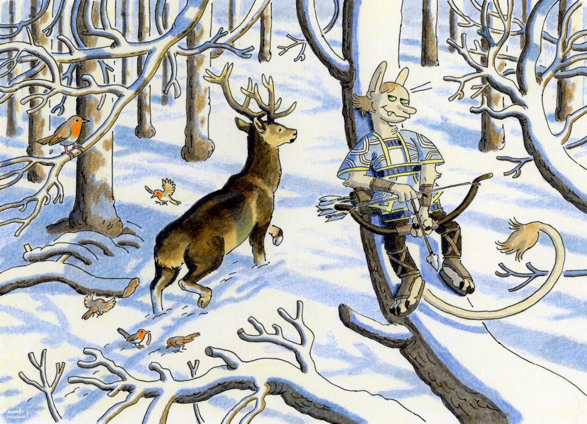 andreslmignucci's tweet image. Hello! I'm Andrés. I'm an illustrator and I like to draw animals, among other things.
Website: andreslmignucciart.myportfolio.com
Email: andreslmignucciart@gmail.com
Instagram: instagram.com/andresmignucci/
Linktree: linktr.ee/andresmignucci