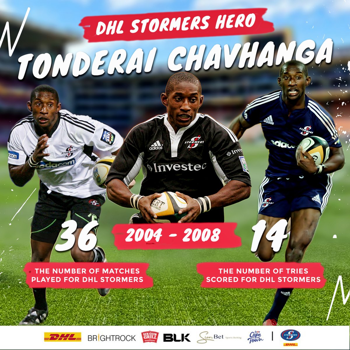 DHL Stormers speedster Tonderai Chavhanga scorched defenders every chance he got and made it look easy. #iamastormer #dhldelivers thestormers.com/dhl-stormers-l…