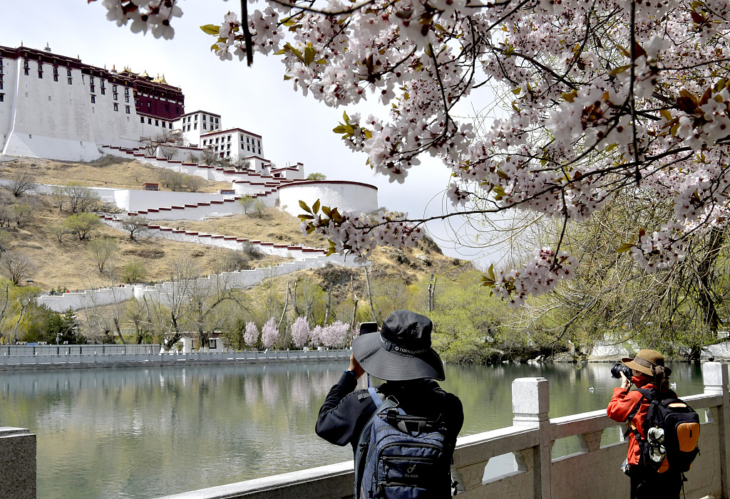 The #Xizang autonomous region received about 653,600 tourists from home and abroad during this year's #QingmingFestival holiday that concluded on Saturday, official data showed.

Xizang's tourism sector raked in 243 million yuan ($33.6 million).🤗 #ModernXizang #ThrivingXizang