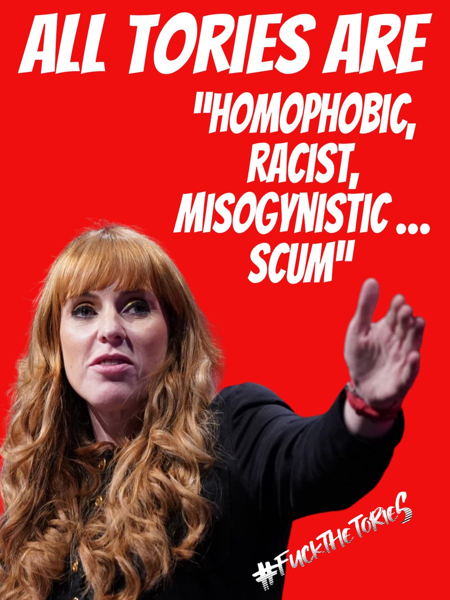 Good morning all ye Tory hating rebels 😉

Tis Monday & here we go again, another week of 😬 #ToryChaos
#ToryScandal
#ToryCorruption

& seeing as @AngelaRayner is so popular at the moment I thought this was appropriate 😅👇

#ToriesOut641
#GeneralElectionNow
#FuckTheTories