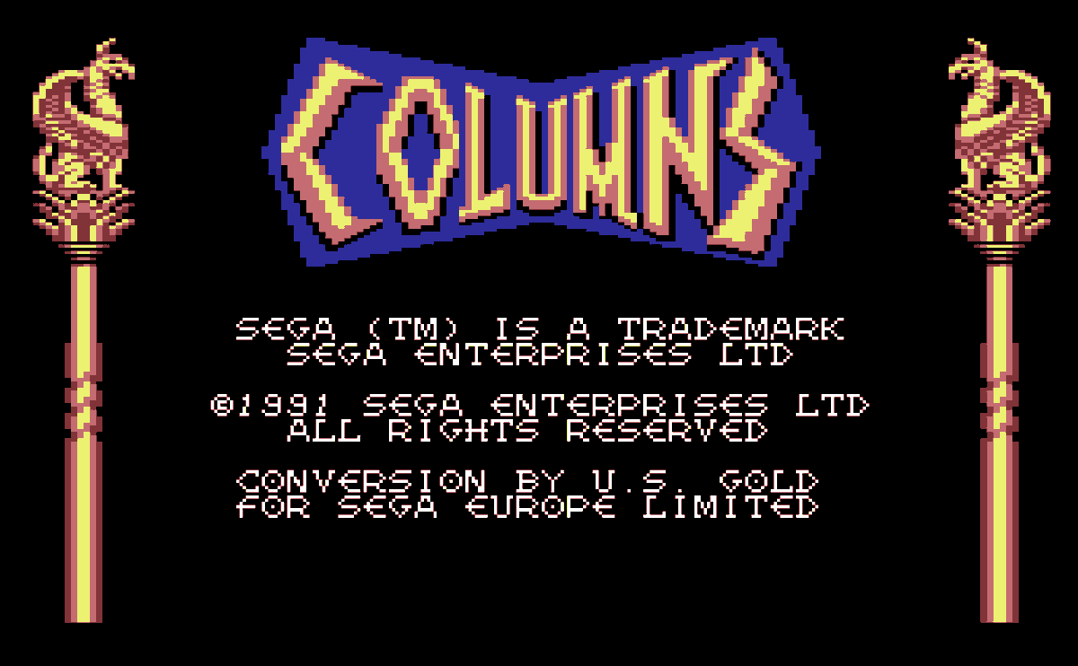64th_Dimension's tweet photo. Columns (1991)

#C64 #Commodore64 #pixelart #SEGA #Columns https://t.co/4OpKoJw5Yo