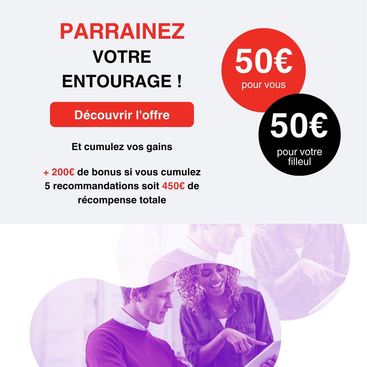 Parrainez vos proches et soyez récompensé ! 👏​
​
Jusqu'au 30 Avril 2024, faites bénéficier à votre communauté d'une assurance Responsabilité Civile Professionnelle Hiscox adaptée à leurs besoins afin de préserver la pérennité de leur activité. ​

Chaque souscription vous fait
