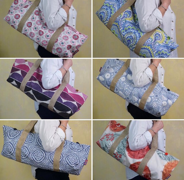 Looking forward to Summer! Here are the latest addition of handmade yoga mat bags ! Which one would be your favourite? #yogadaily #WellnessJourney #Relaxation zebramingo.etsy.com/?section_id=20…