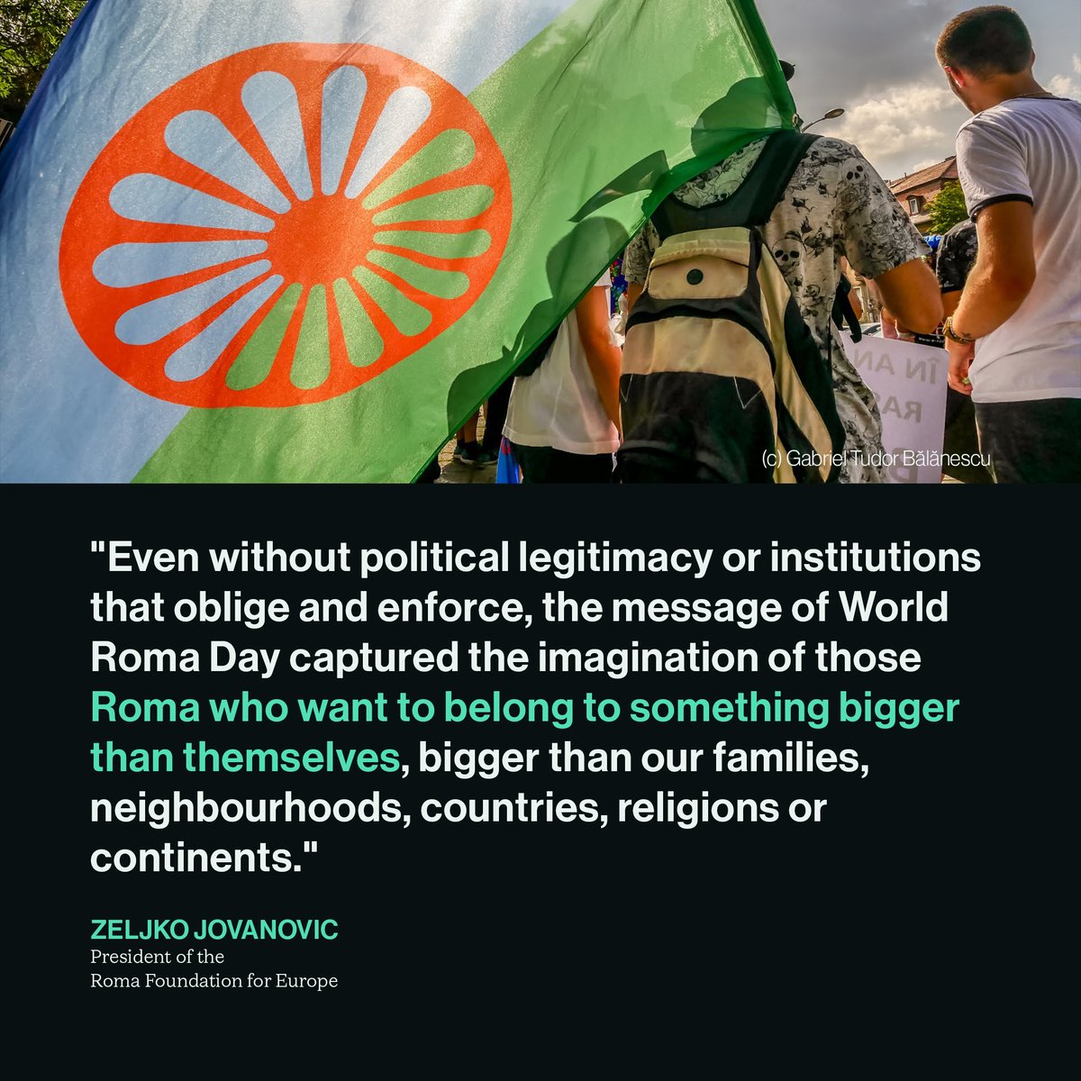 Today we celebrate the First World Roma Congress of 1971, where Roma intellectuals and advocates boldly declared that we are Roma, not gypsies or another name given to us by others. They also affirmed our anthem, flag and language. Read more at the link in our bio.#romaforeurope