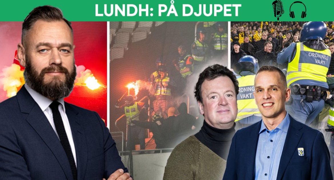 Avsnitt 2 av Lundh på djupet har fokus på svenska läktare. Å ena sidan publikdrag och allsvenskans främsta tillgång, å andra sidan lagbrott som maskering och pyroteknik samt en del som ogillar och vissa är rädda. Anders Almgren o Fredrik Ekelund är gäster fotbollskanalen.se/lundhs-podcast…