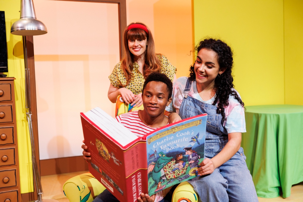 Based on the original book 'Charlie Cook’s Favourite Book,' written by Julia Donaldson and illustrated by Axel Scheffler, it is jumping off the page and onto the stage. 9 - 13 Apr 2024 📍 Liverpool Playhouse Book now🎟️ l8r.it/uU9Q