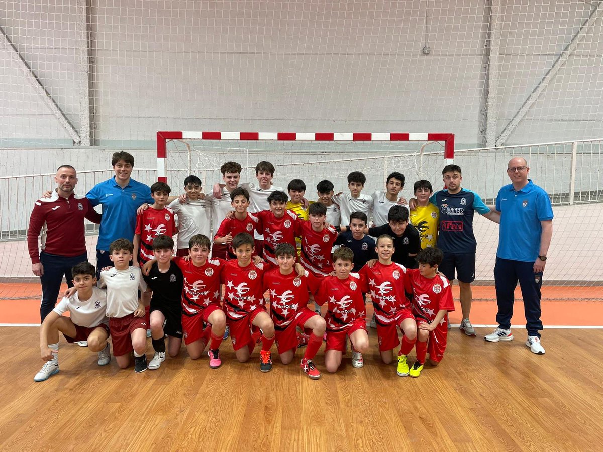 RFFM_FutbolSala's tweet photo. 📷 La #SeMadrid Sub-12 Masculina disputó en la tarde de ayer un amistoso frente a  EFS Malvar, agradecer la predisposición y la colaboración en la preparación del Campeonato de España que se disputa la semana que viene. https://t.co/bygHi4b97R