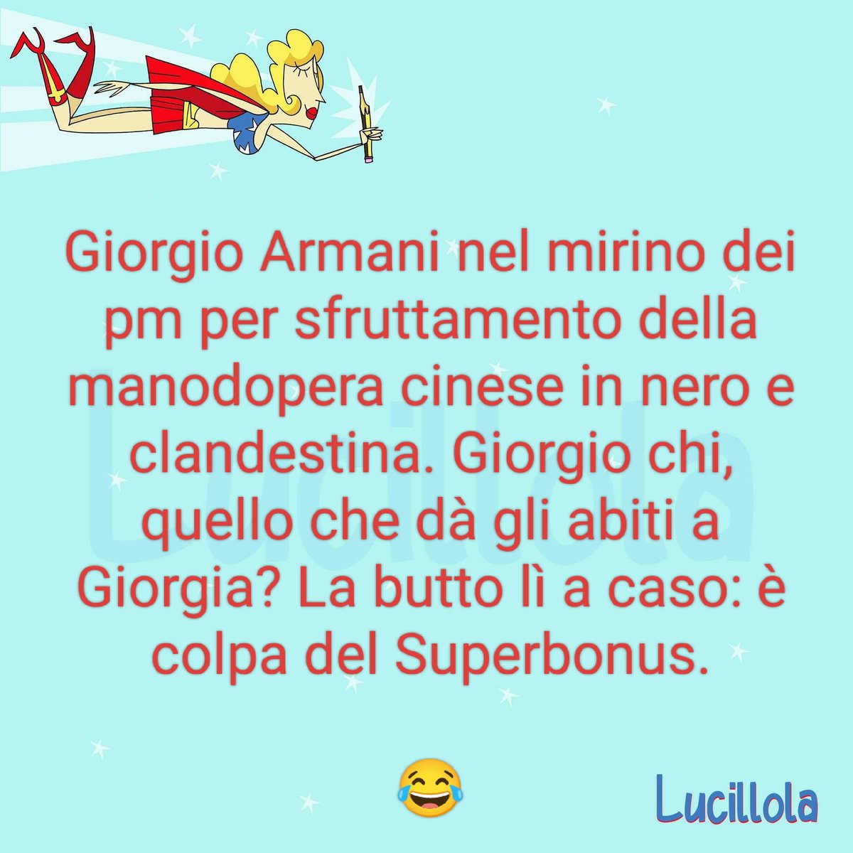 #GiorgioArmani #Armani #Superbonus #Conte #8aprile #Governo_di_merda