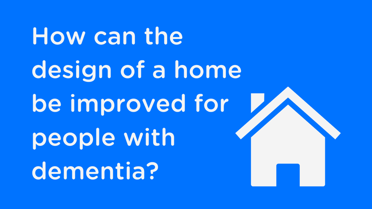 Understanding the needs of a person living with dementia and adapting a person’s home can make it easier, safer and more comfortable for them. Certain patterns and surfaces in a home can make it hard to understand what they are seeing. Read more here: spkl.io/601940PoS