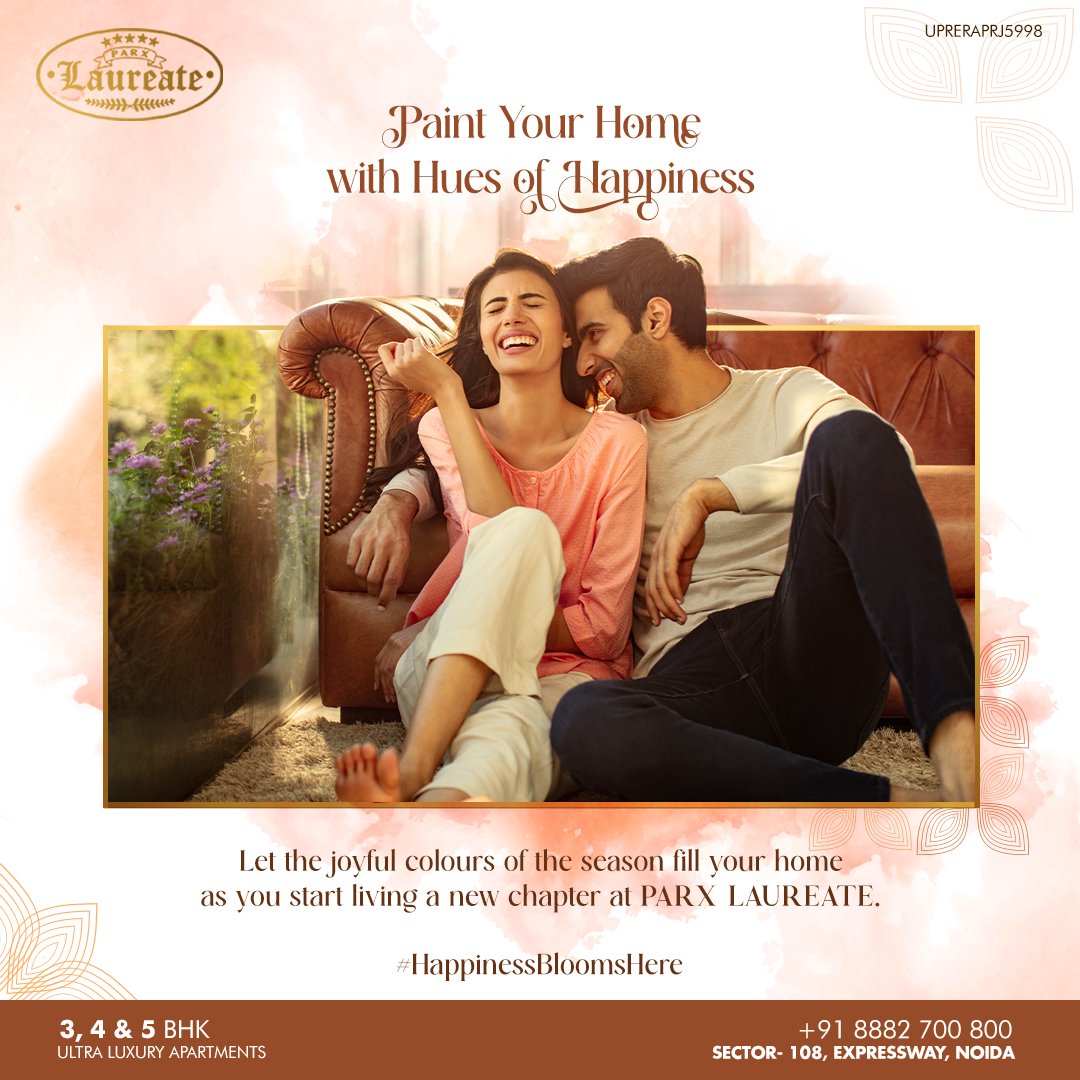 Let us help you transform your living space into a canvas of joy, where every shade reflects the warmth of togetherness and the brightness of shared moments.
Contact us now!
#HuesOfHappiness #parxlaureate #HomeSweetHome #JoyfulLiving #ColorfulMemories #Noida #HappinessBloomsHere