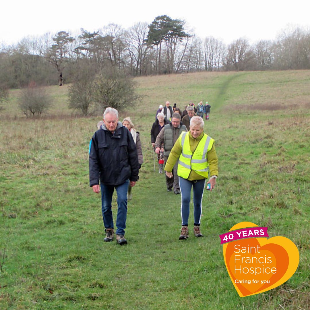 Sue Spong has been a counsellor for 16 years at the hospice. This year marks the 10th anniversary of the 'Walk On' group Sue set up to help people under the care of the hospice who are bereaved or lonely. To read more from Sue visit 🔎 sfh.org.uk/news/walk-on-1…