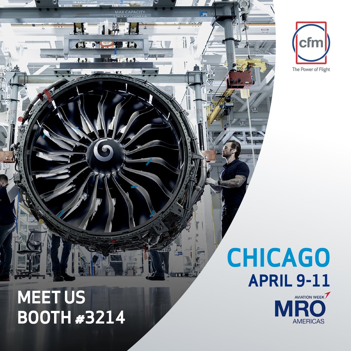 Touching down in Chicago for @AvWeekEvents MRO Americas! 🛬 🇺🇸  Will you be joining us? Swing by booth #3214 for a chat and some networking! #MRO #MROAM #AviationWeek