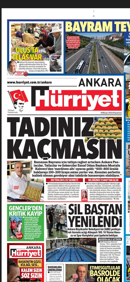 hurriyet.com.tr/yerel-haberler… #Ramazanbayramı #HürriyetAnkara @myilmaznet @handefrt