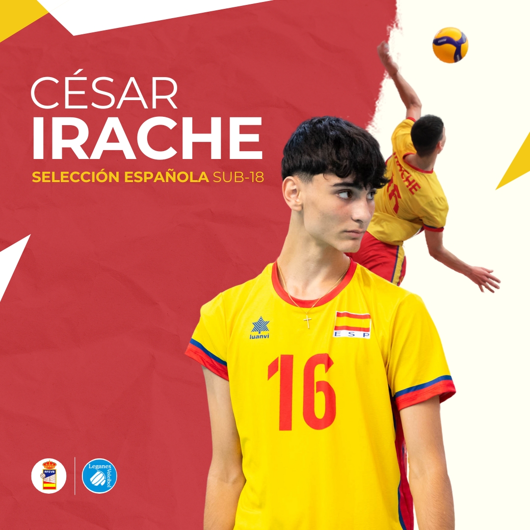 VoleibolLeganes's tweet photo. 🇪🇺🇪🇸 #CANTERA | El Cadete César Irache convocado con los #MiniRedLynxes para disputar la 2ª Ronda Clasificatoria para el CAMPEONATO DE EUROPA SUB1️⃣8️⃣ del 12 al 14 de abril en Dumbría, Galicia
💪 ¡¡A por todas!!
#VamosLega 💙🤍
#MejorCanteraESP 💪🇪🇸
@RFEVB @AytoLeganes https://t.co/VUXoijPcZj