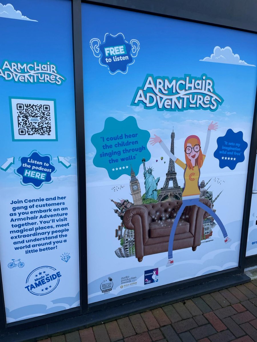 Made by Mortals (@madebymortals) on Twitter photo Keep an eye out for our window in Stalybridge! 🤩 #kidspodcast
Big shout out to <a href="/TamesideCouncil/">Tameside Council</a> for making it possible. 💖
Seen it already? Send us a picture! 📷✨ Keep an eye out for our window in Stalybridge! 🤩 #kidspodcast
Big shout out to <a href="/TamesideCouncil/">Tameside Council</a> for making it possible. 💖
Seen it already? Send us a picture! 📷✨