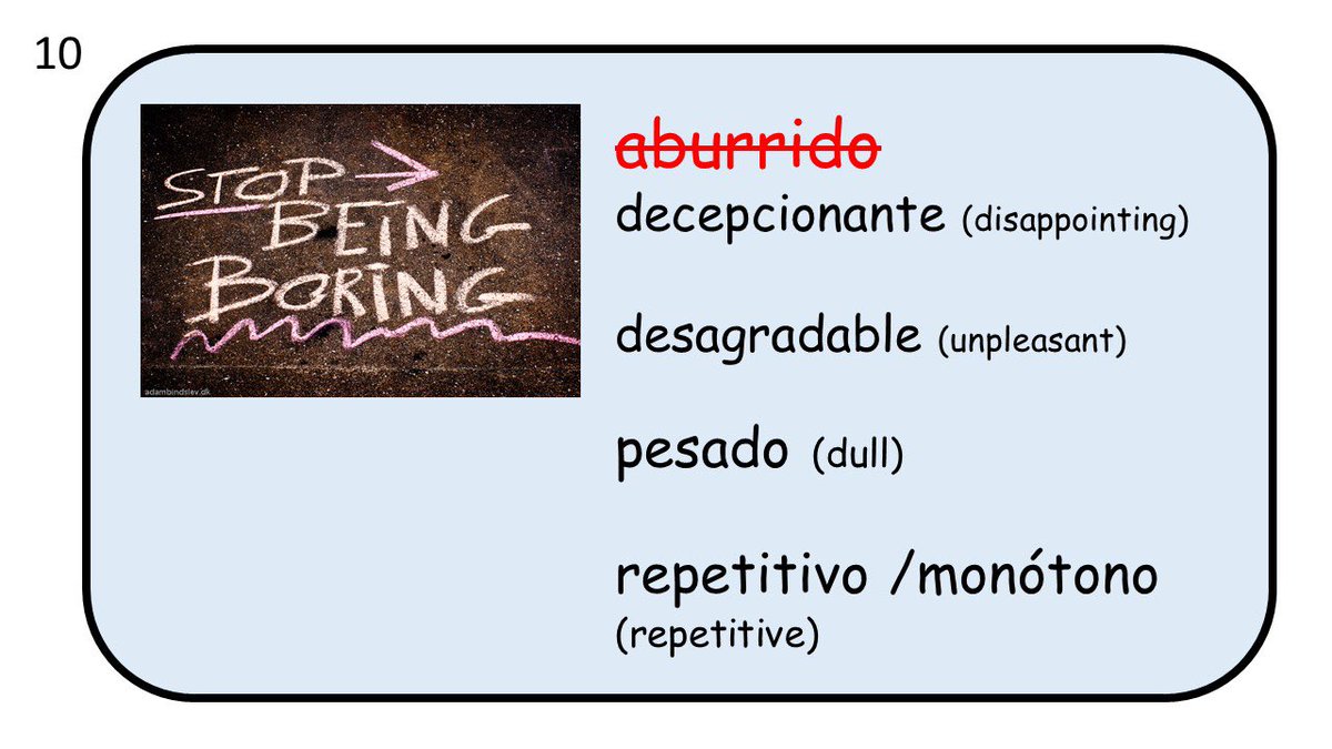 RPCC_MFL's tweet photo. @RegentsParkCC MFL Top Tips (days 9 and 10) Varying your vocabulary 🇪🇸🇫🇷 https://t.co/TqLlWc5QTg