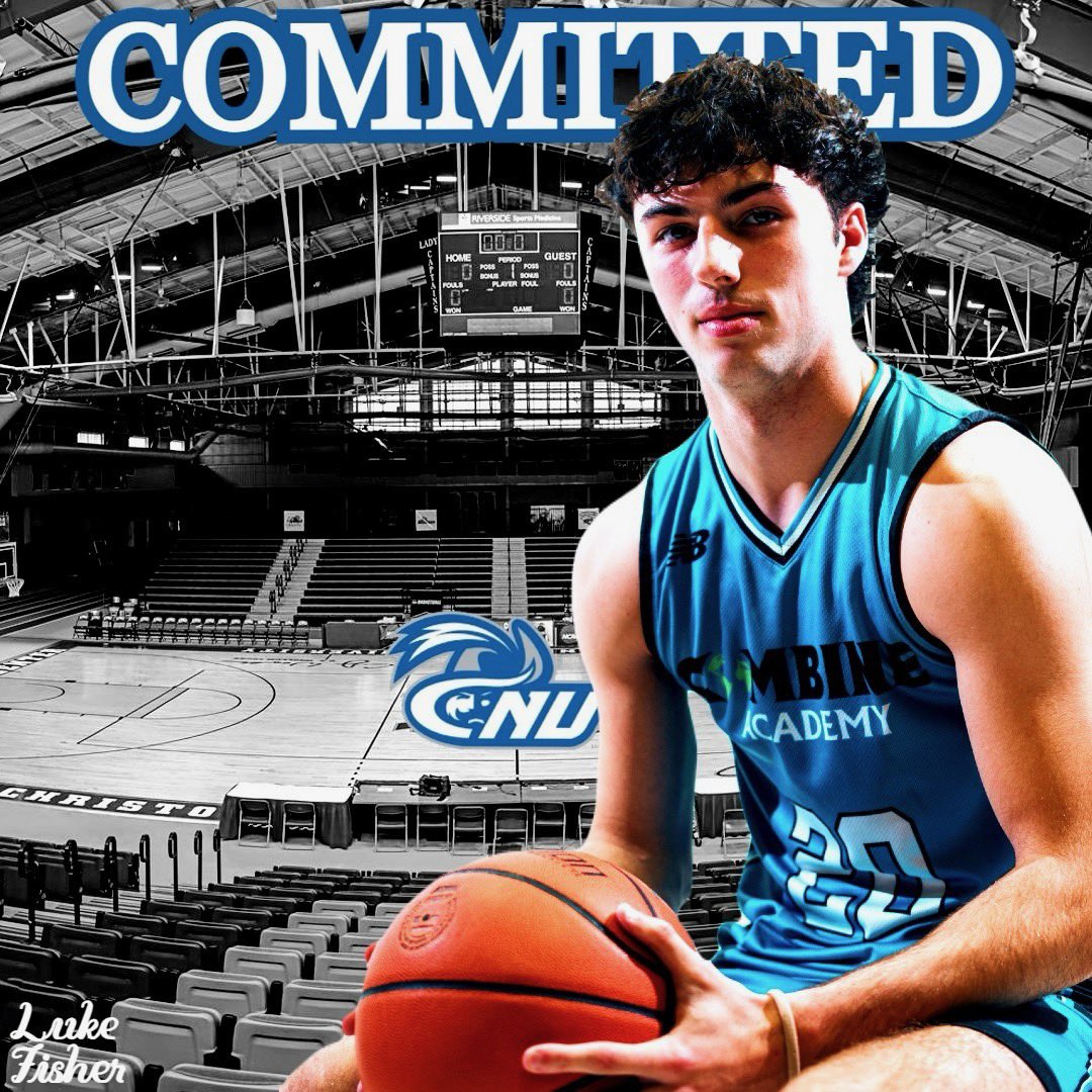 Congrats to Luke Fisher (@iamlukefisher) as he has announced his commitment to Christopher Newport University #CombinePostGrad | 🐐🏀