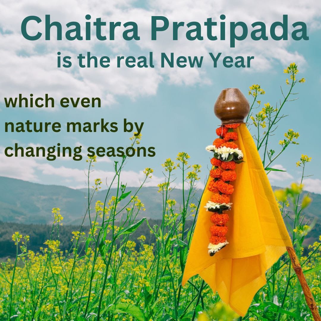 Priyank47536458's tweet photo. #हिन्दू_नववर्ष
Chaitra Pratipada के दिन मनाया जाता है इसे
Gudi Padwa या युगादि तिथि भी कहते हैं जब श्रीराम का राज्याभिषेक हुआ था, सभी हिन्दू चैत्र शुक्ल प्रतिपदा को मनाएं नववर्ष
 - Sant Shri Asharamji Bapu https://t.co/FK1XYX1o2H