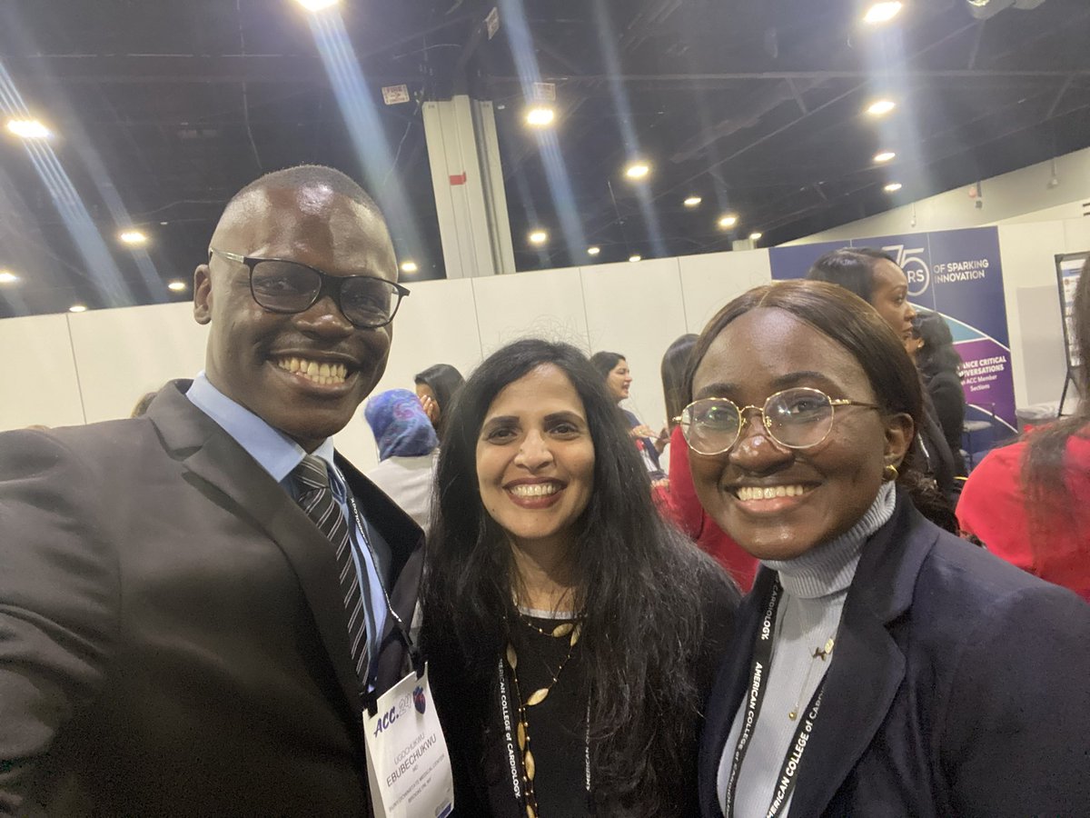 A moving force! 😍🔥
So happy to have met the inspiring @KTamirisaMD 
It’s not everyday you get to meet a visionary and passionate leader in cardiology! Thank you for continually being a source of inspiration. 
#ACC24 #Womenincardiology #WIC #ACCIMProgram