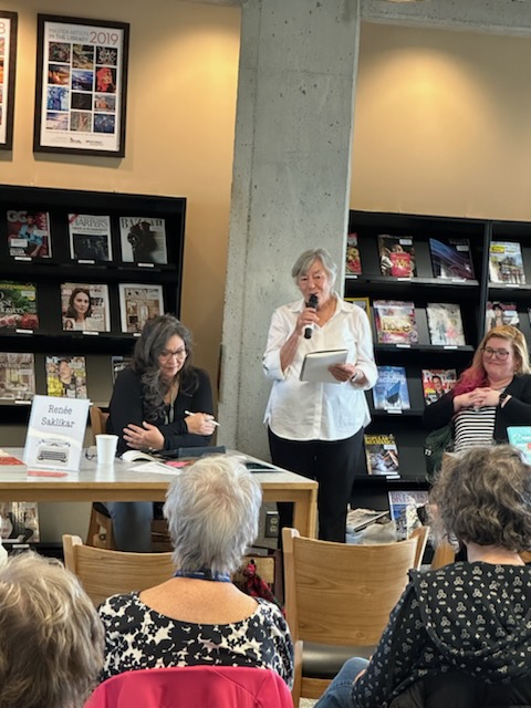 I am grateful to White Rock Public Library to be asked to co-present.  Also, to the people who showed up.  

#1stTimeAuthor
#TheSecretPocket 
#IndigenousAuthor
@orcabook