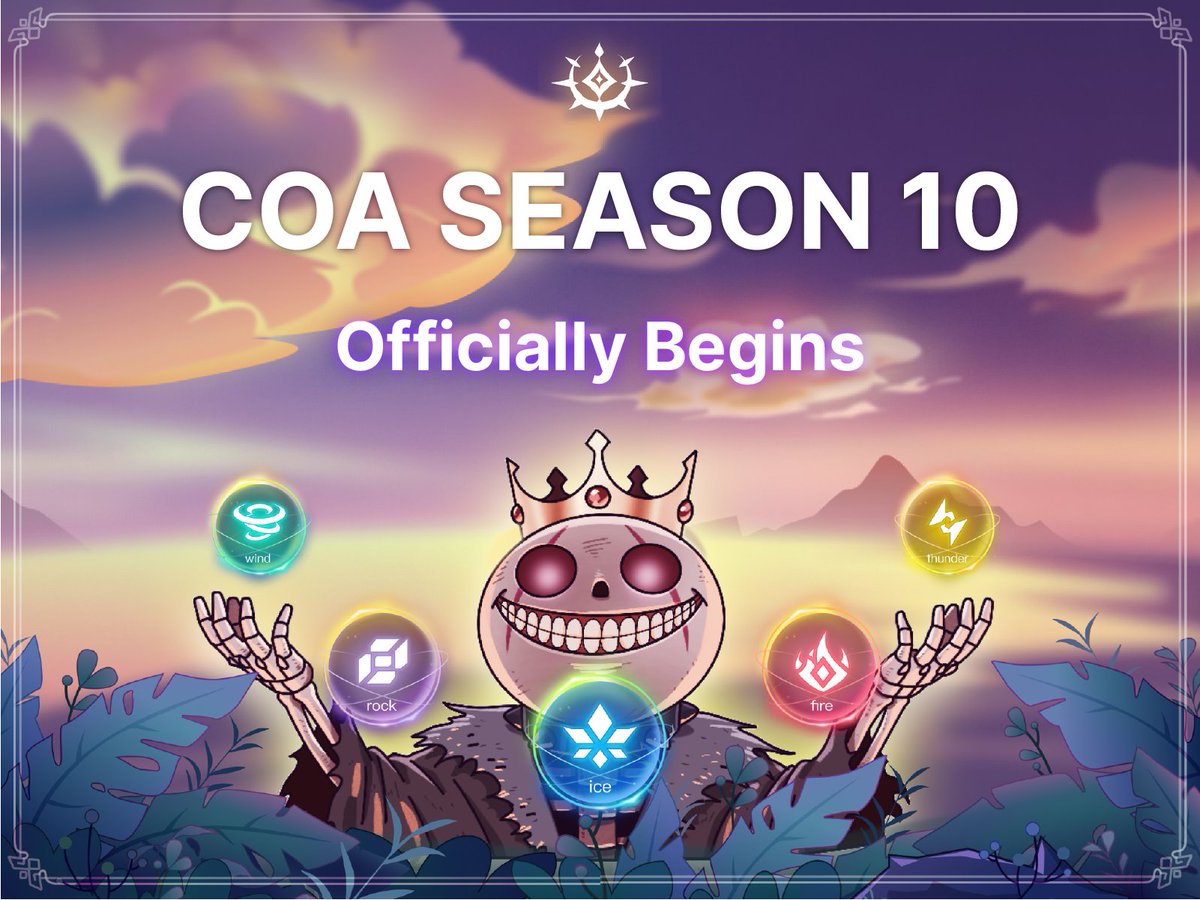 🎉COA S10 officially Begins！ 🏆Top 50 players in the rankings this season will receive Roaming Voucher rewards! 🚀Act now! #Yuliverse #COA