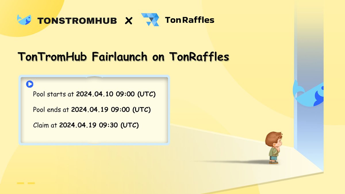 A new storm is brewing, and there's no stopping it now！
Get ready for the most dynamic memes in the #Ton ecosystem, as $TSM prepares to launch on @Tonraffles Fairlaunch

🌪️⚡️ Join us on 4.10 at 9:00 UTC: tonraffles.app/jetton/fairlau… 

🪂follow+like+rt, drop your Ton address #airdrop