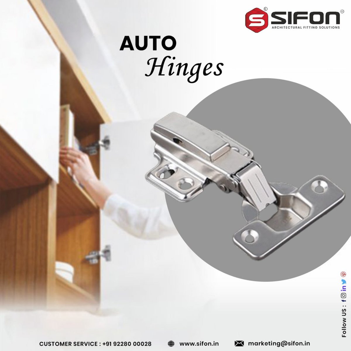 ibais_hardware's tweet photo. Shakti Architectural Products Private Limited - Rajkot
For enquiry via WhatsApp click:
https://t.co/3Nla6a8LNW
Customer Care: +91 92280 00028
#autohinges #autohingesmanufacturer #autohingesfitting #hardwarefittingproducts #hardwareproductmanufacturers
.
@ibais_hardware https://t.co/aB1VF5ZSfo