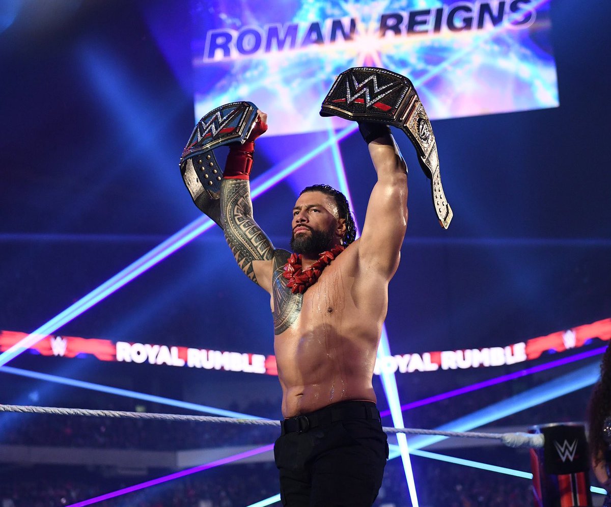 onlydioria's tweet image. THANK YOU ROMAN. GREATEST TITLE REIGN EVER.