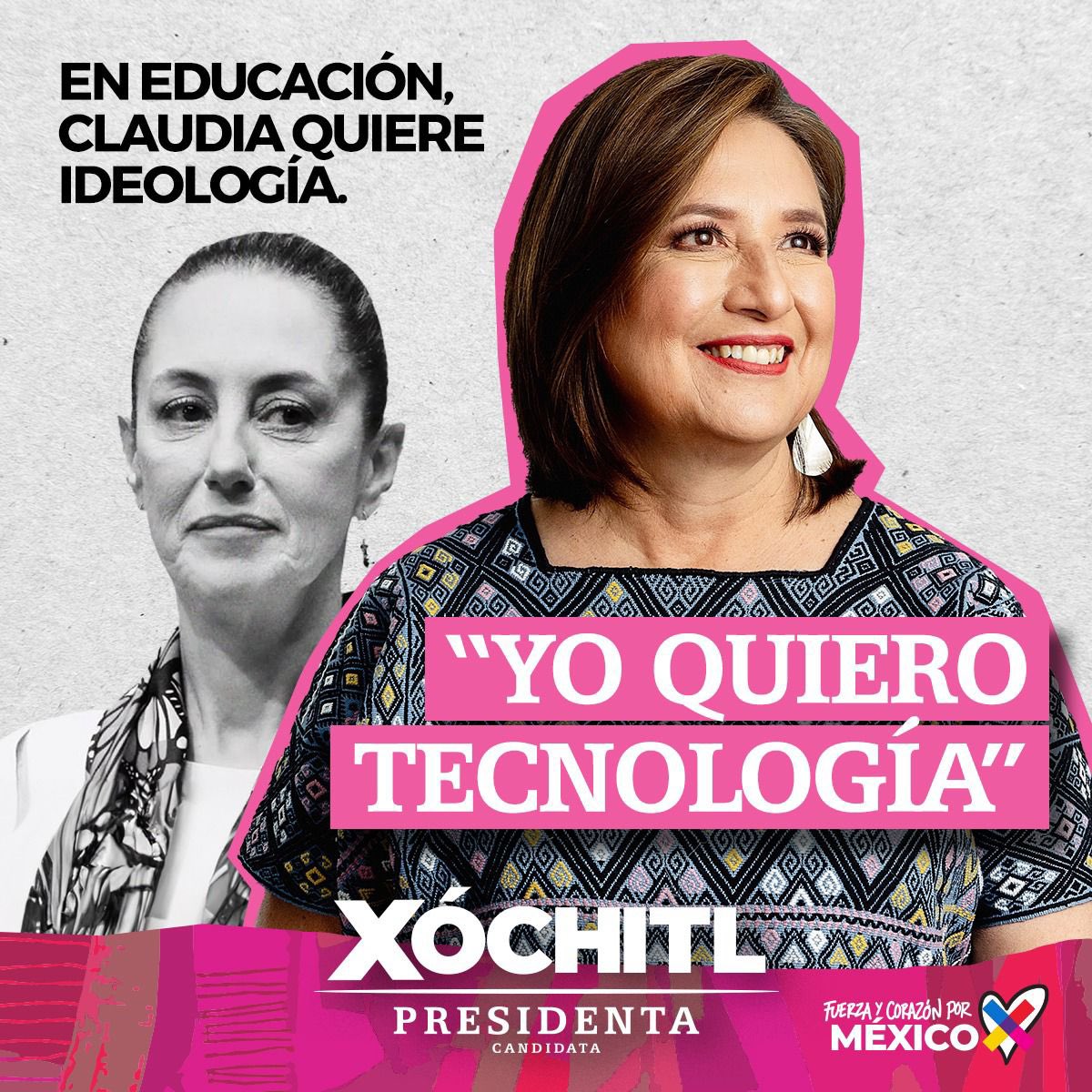 La educación de Mexico está en juego #DebateX #DebateINE #XóchitlPresidenta