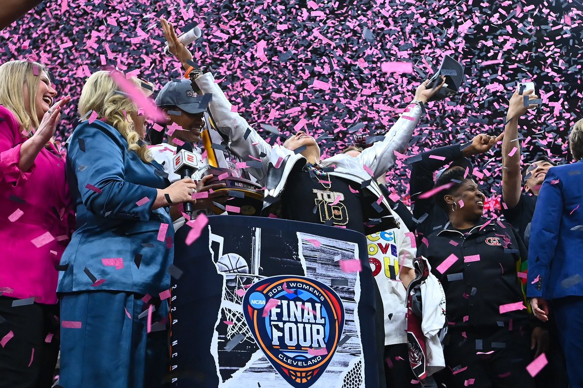 GamecockRetweeter (@bradsales312) on Twitter photo What <a href="/dawnstaley/">dawnstaley</a> did this year will go down in history. It was quite possibly the best coaching job ever in the history of college basketball.
She lost every single starter from a team last year that was arguably the best team in the country. This year was labeled as a What <a href="/dawnstaley/">dawnstaley</a> did this year will go down in history. It was quite possibly the best coaching job ever in the history of college basketball.
She lost every single starter from a team last year that was arguably the best team in the country. This year was labeled as a