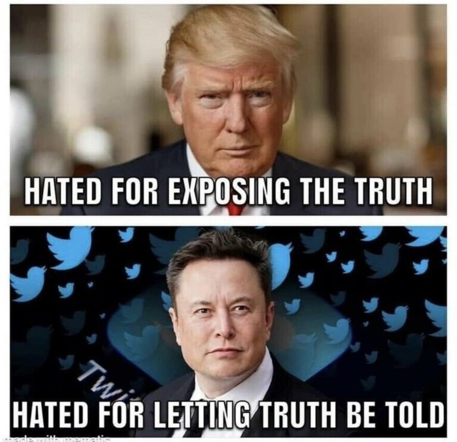 Two MAGA BOSSES right here 👇👇👇 @elonmusk @realDonaldTrump