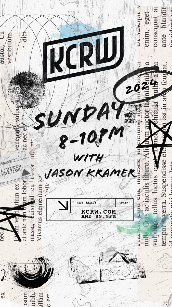 Lets get locked into the show tonight Sunday on <a href="/kcrw/">KCRW</a> 8-10pm featuring new music and new cuts.. it’s a mind excursion,  true diversion,  the hippest of all trips…
