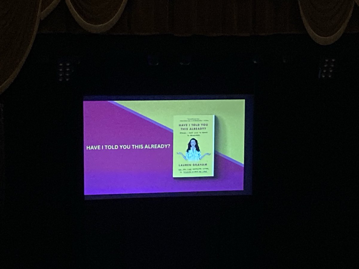 MarissaGroh's tweet photo. ⁦@thelaurengraham⁩ my mom and I had a great time at your book talk! #haveitoldyouthisalready https://t.co/9BRmnDmzVi