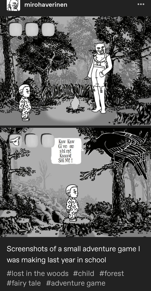 fawnmortician's tweet photo. miros old tumblr is so interesting.. would like to play the adventure game.. https://t.co/5xKUUAEs2s