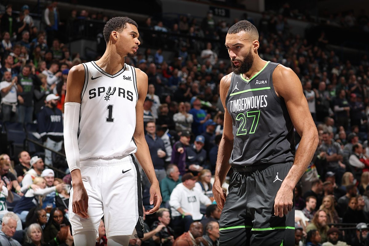 Wemby has the same amount of blocks as Rudy Gobert's last two seasons combined

                                BLK      Mins    Games 
23-24 Wemby:  245     2,036       69
22-24 Gobert:   245     4,558      141