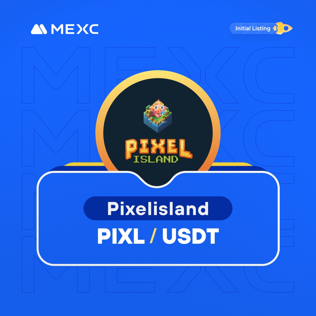 We're thrilled to announce that the @Pixel_islands Kickstarter has concluded and $PIXL will be listed on #MEXC! 🔹Deposit: Opened 🔹PIXL/USDT Trading: 2024-04-08 04:00 (UTC) Details: mexc.com/support/articl…
