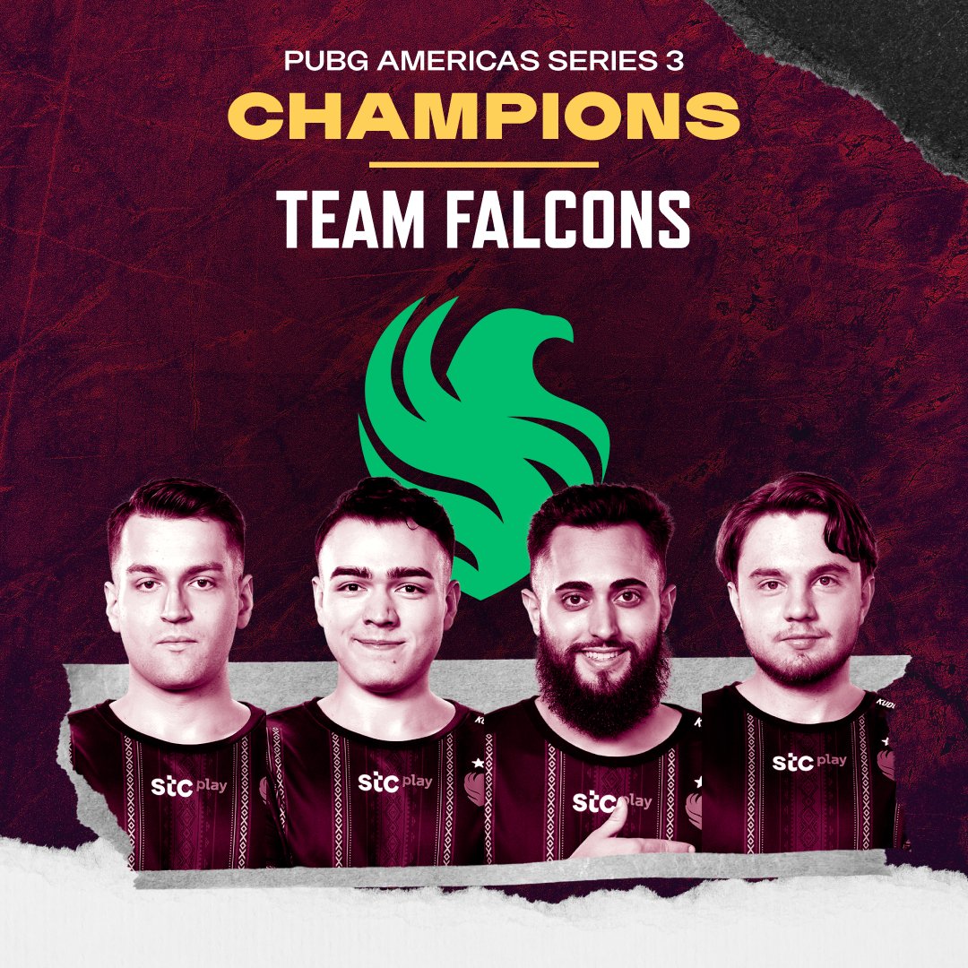 The title is claimed! @FalconsEsport reign supreme as the Grand Champions of PUBG Americas Series 3 after three days of domination! 🔥 #PUBGAMSeries #PUBG #PUBGEsports #PAS3